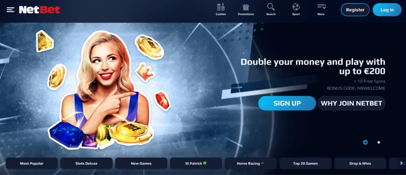 NetBet Homepage